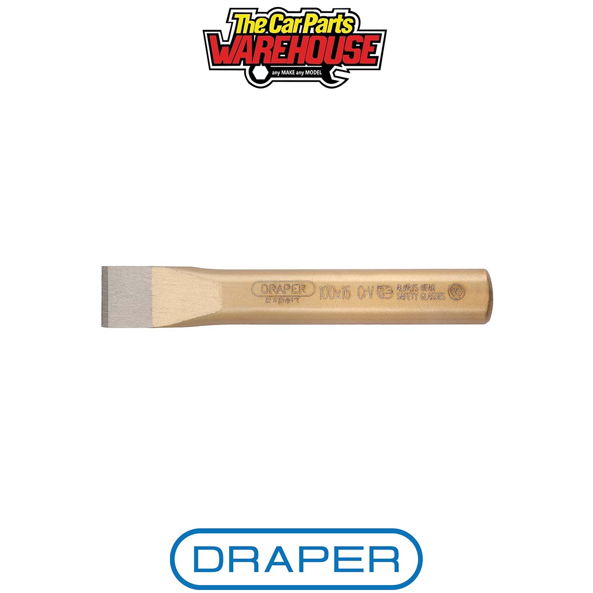 Draper 51588 Flat Cold Chisel 16 x 100mm