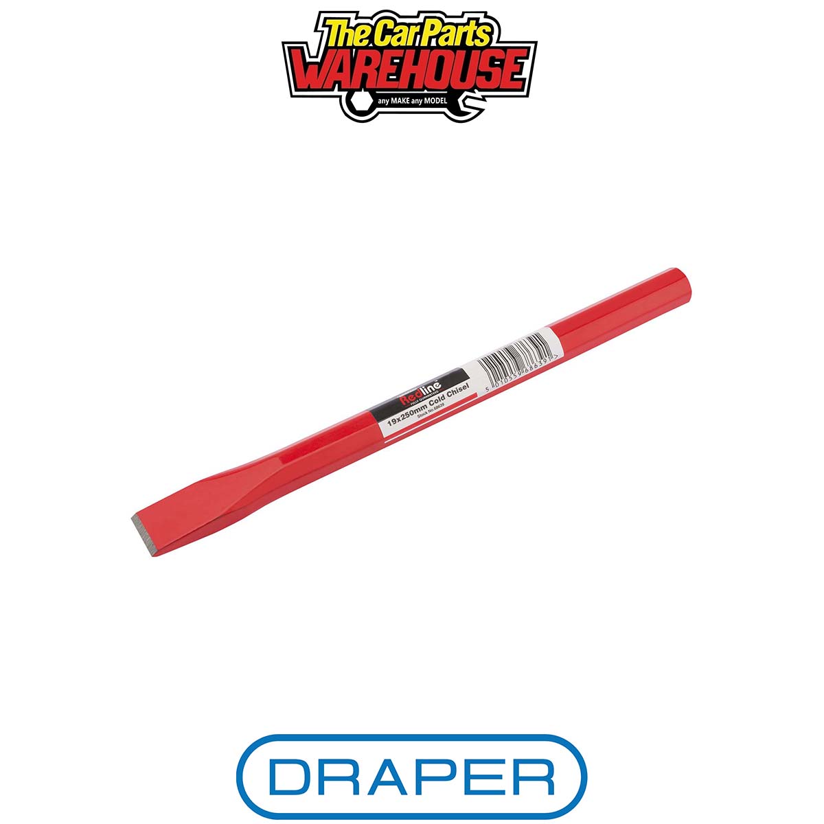 Draper 68639 Draper Redline Cold Chisel 19 x 250mm