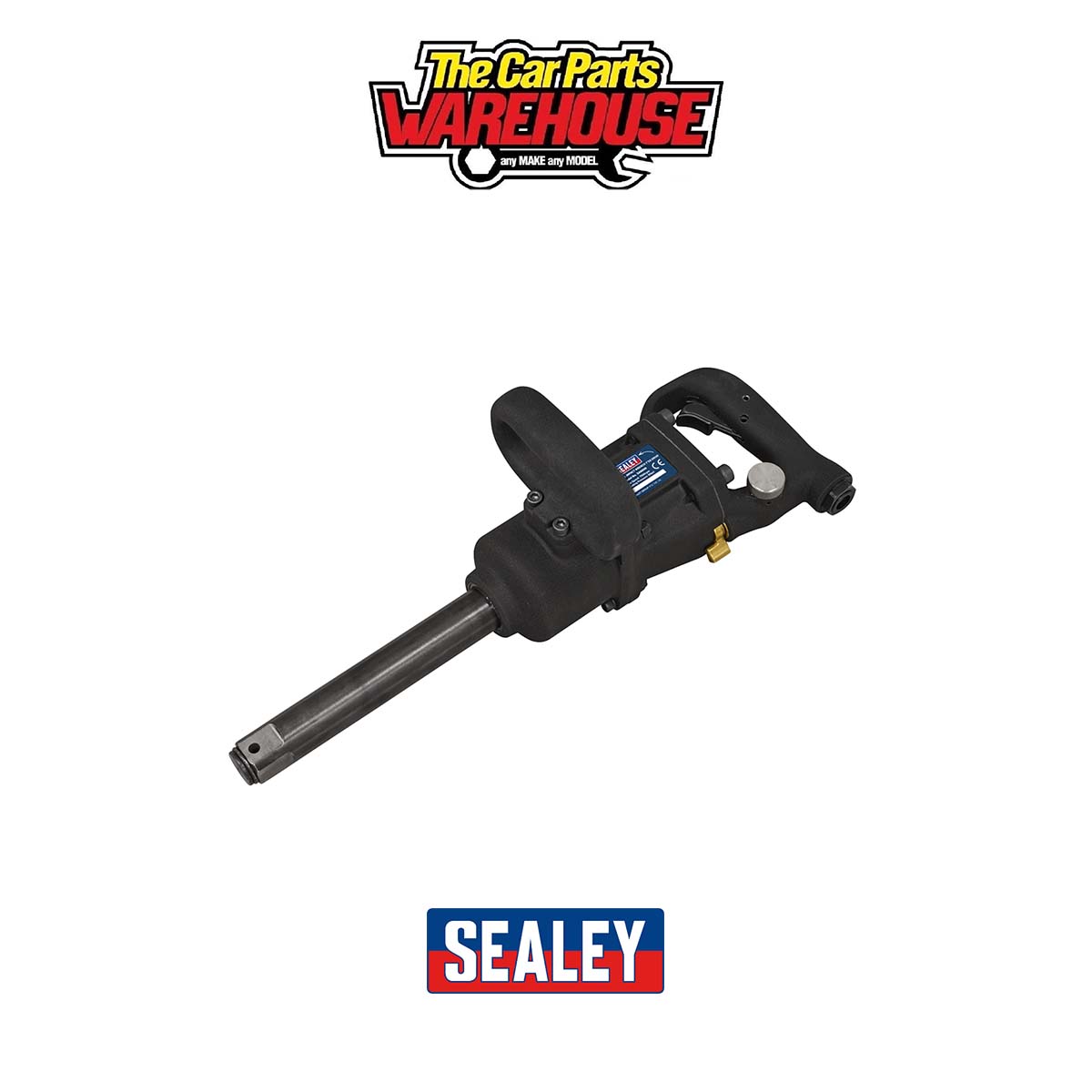 Sealey SA6009 Twin Hammer Extended Anvil Impact Wrench 1""Sq Drive