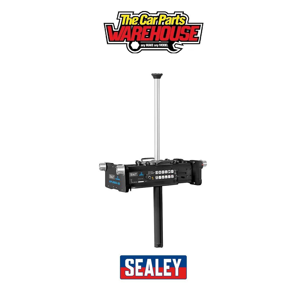 Sealey VPJ15S-1S Viking Pit Jack 15 Tonne Single Ram High Lift